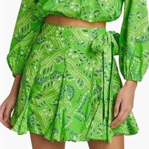 Rhode Willow Paisley Tie Skirt Small NWOT